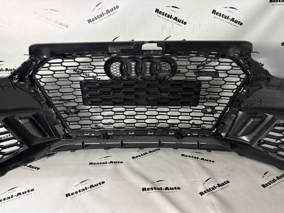Передний бампер ауди а3 8в audi a3 8v 2016-2020 рік | в стилі Audi RS3