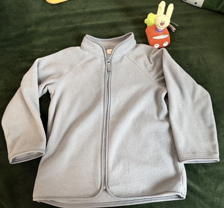 Rozpinana bluza polarowa marki H&M