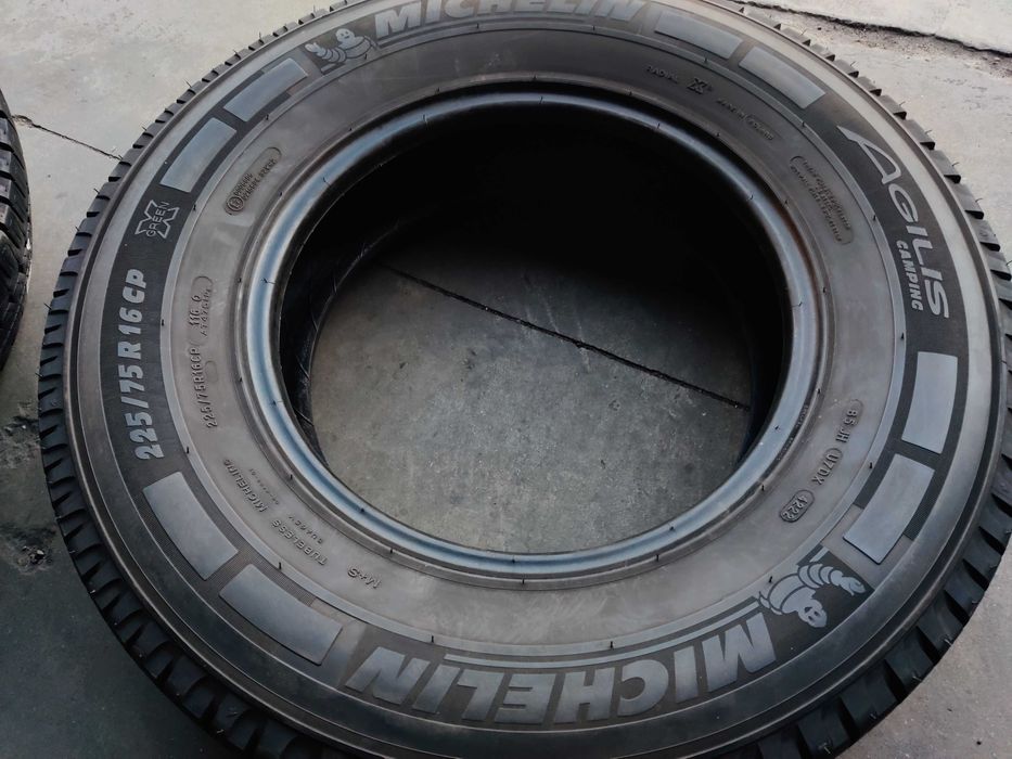 4шт R16C 225/75 літні шини на БУС Michelin Agilis