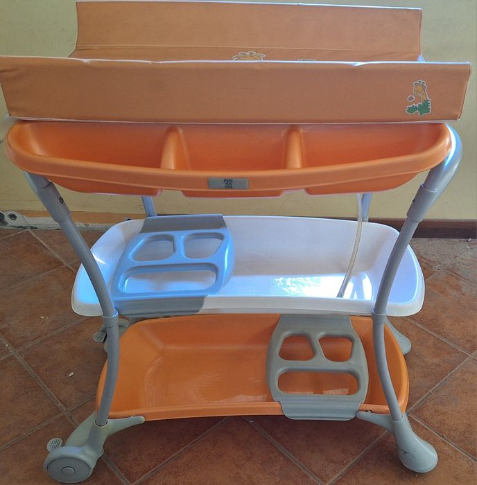 Banheira bebé com trocador de fraldas Pré-Natal