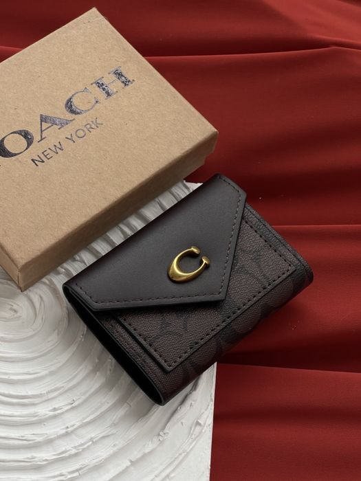 ТОП! Новый женский кошелек Coach. Маленький жіночий гаманець недорого