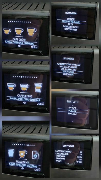 Ekspres Nivona 768, kolorowy wyświetlacz, dwie kawy mleczne, gwarancja