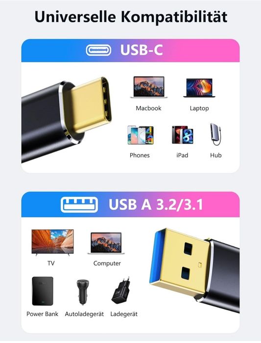 Kabel USB typu C
