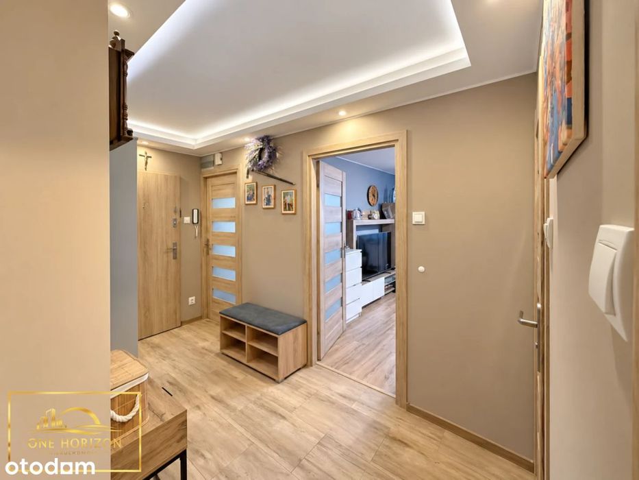 3 niezależne pokoje | 62,80 m2 | wyposażone !