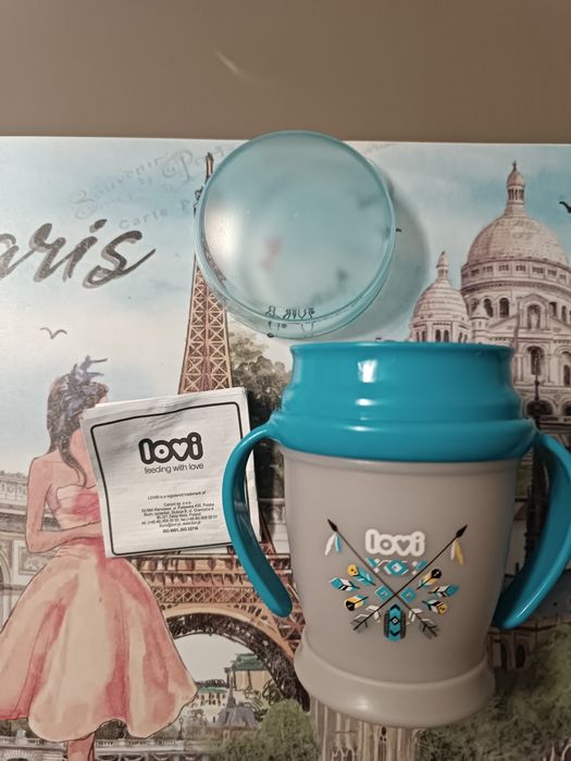 Чашка lovi голубого кольору