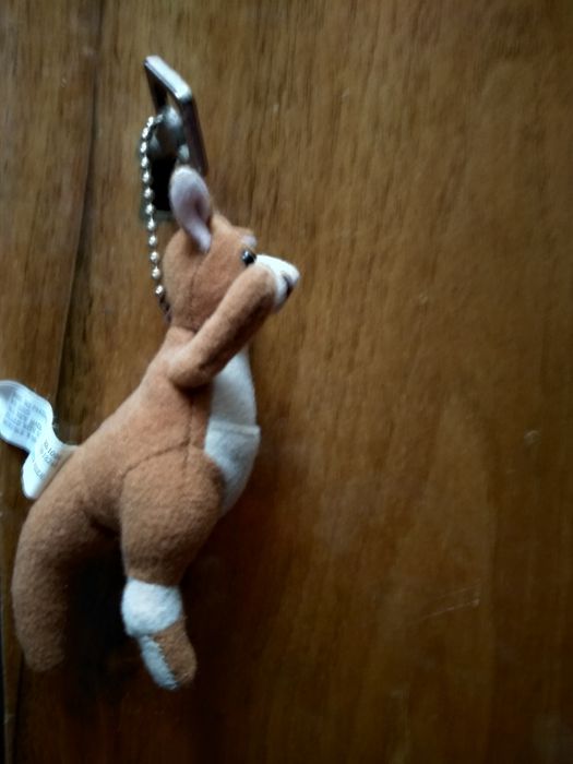 Мягкая игрушка брелок подвеска кенгуру свинка на ключи сумку 7-10см