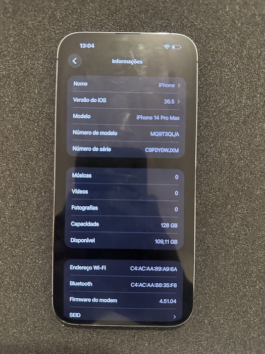 iPhone 14 PRO MAX 128GB