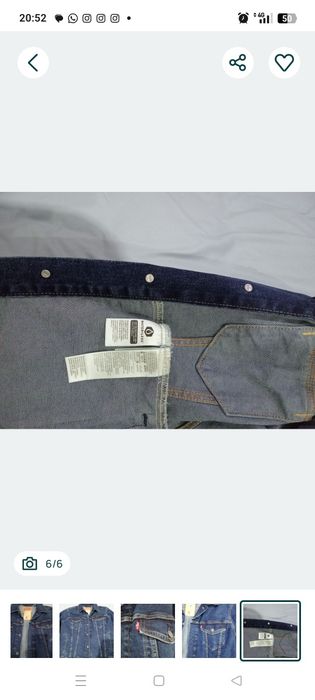 Casaco LEVIS - com Etiqueta