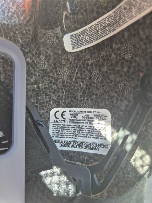 kask rowerowy dziecięcy