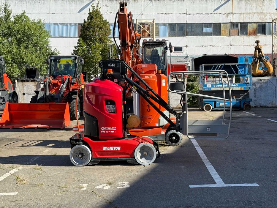 Вертикальний щогловий електричний підйомник MANITOU 100VJR 10 метрів