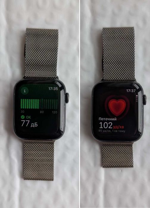 Доступні все працює  Apple Watch SE 44 Space Gray 87%
