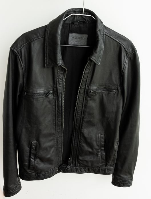 Allsaintsа lark leather jacket кожаная куртка  шкіряна All saints
