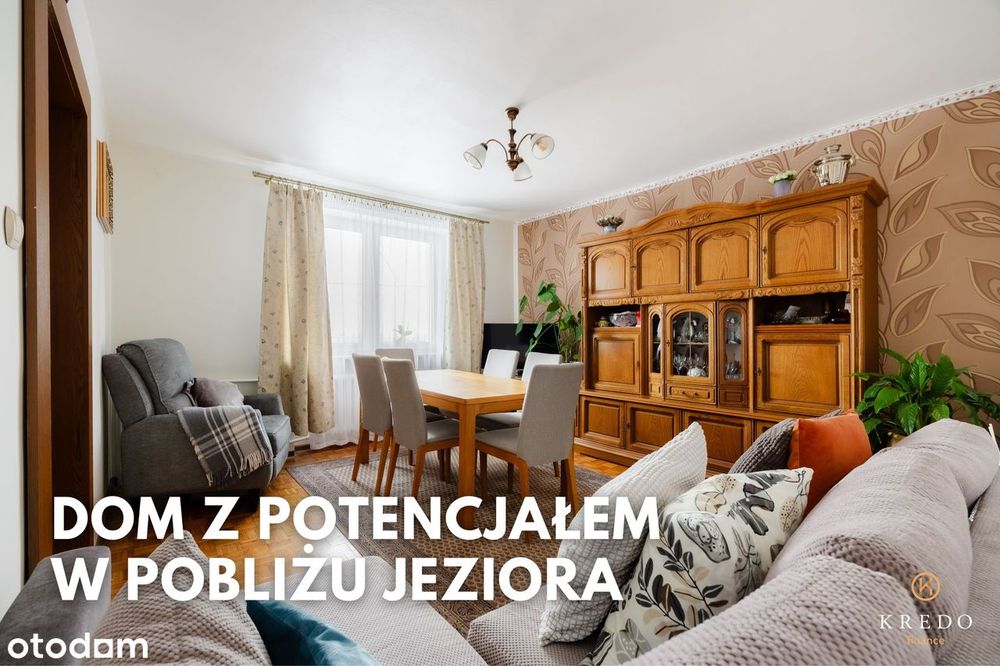 Dom w pobliżu jeziora | garaż | działka 693 m² | Człuchów, ul. Łąkowa