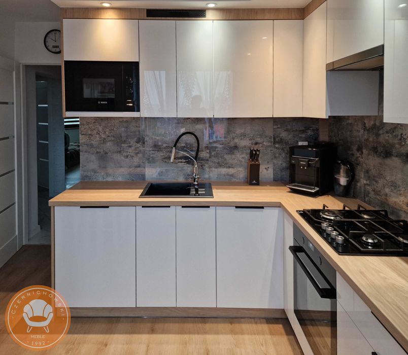 Meble kuchenne LINEA złożone w całości szeroki wybór frontów i brył