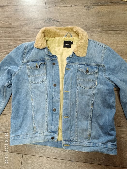 Шерпа Asos кофта спортивная ветровка джинсовая куртка теплая