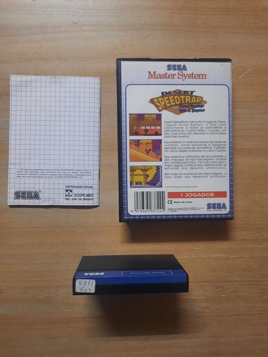Sega Master System - Purple TecToy - SPEEDTRAP