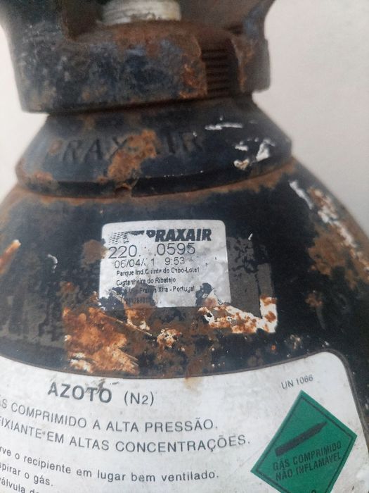 Garrafa de Gás Azoto 1,5 altura