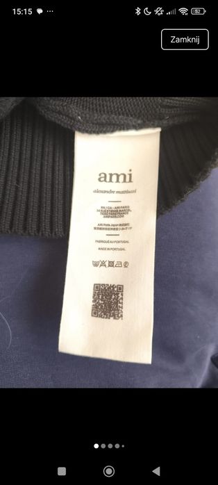 Ami Paris sweter oryginalny