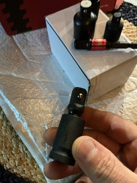 Набор5шт cr-vaУдарних Адаптер переходник удлинитель Кардан 1/4 3/8 1/2