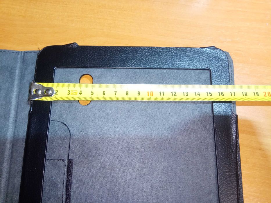 Чехол книжка для планшета на 9 дюймов 169 х 259 х 10 мм черный