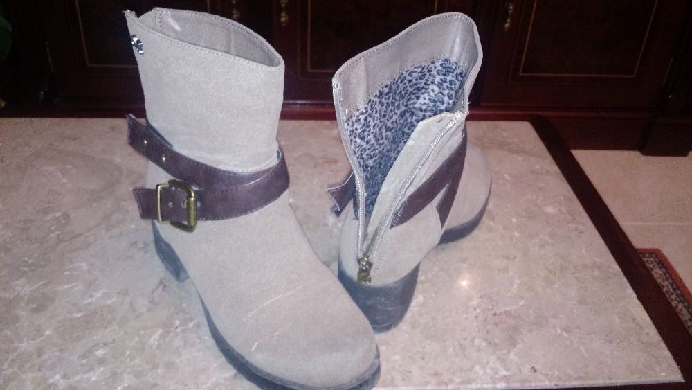 Botas/Botins Mulher -confortáveis Quentes