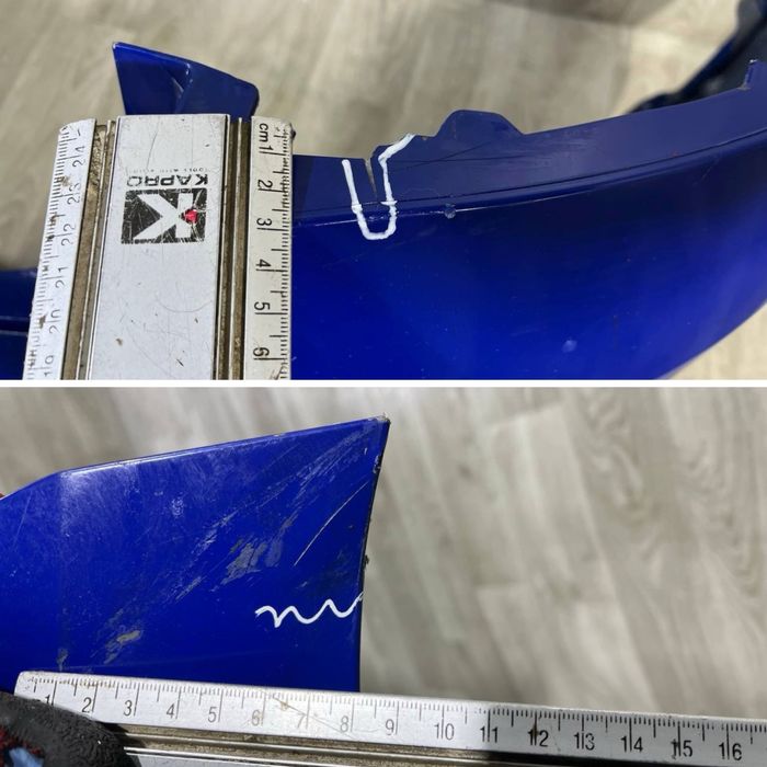 Бампер задний Skoda Fabia 3 Универсал \ 2018 - 2021 г. / 6V9807421F