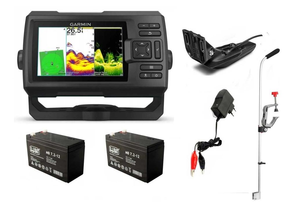 Echosonda GARMIN STRIKER Vivid 5sv Z Przetwornikiem GT20 TM ZESTAW 