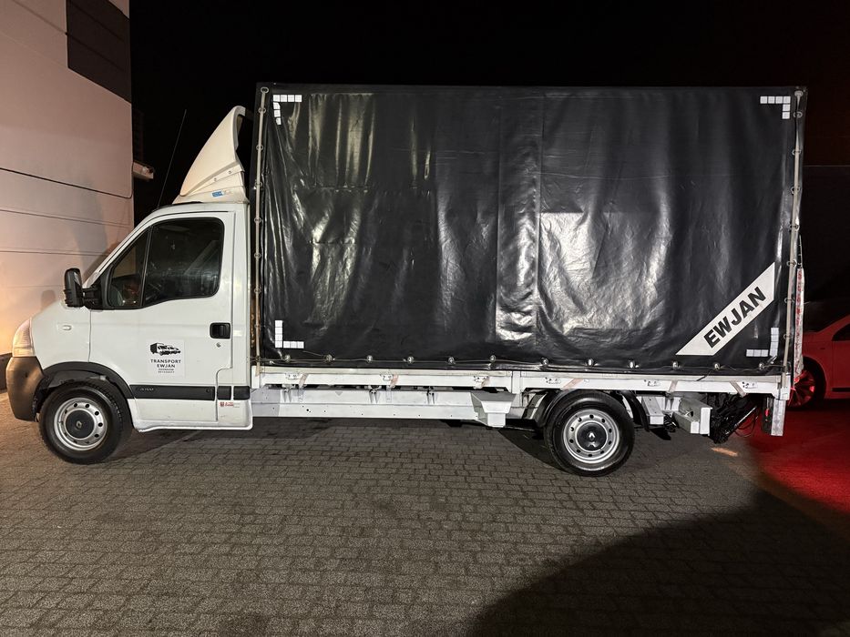 Renault Master plandeka winda