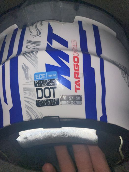 Capacete MT Targo Pro 68 – Muito Bom Estado