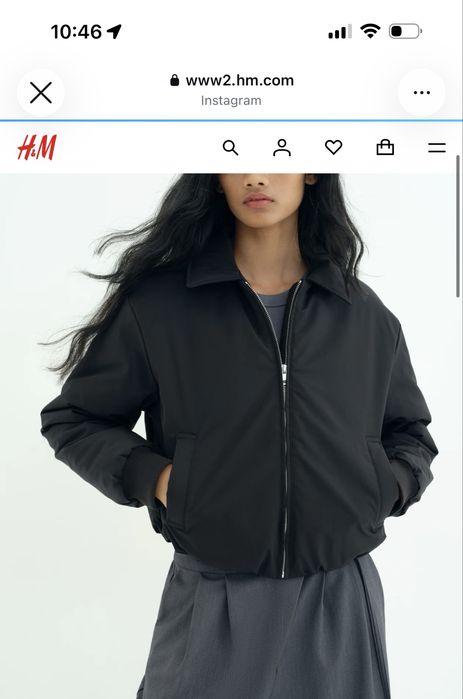 Новий бомбер від H&M
