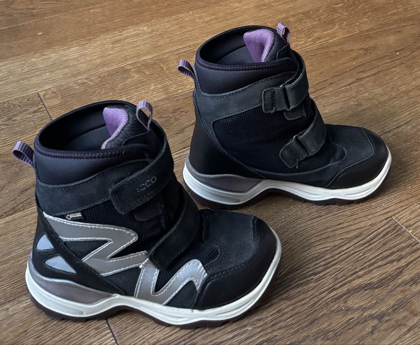 Ecco snow mountain зимові чоботи gore-tex р.32(20,5 см)