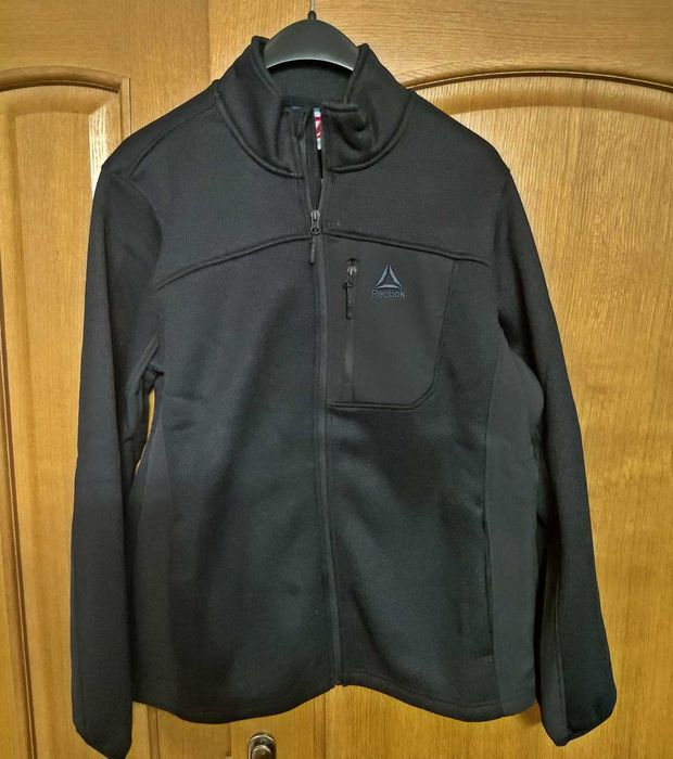 Знижка ! Чоловіча флісова куртка Re_ebok Textured Fleece. Оригінал. З США. Нова