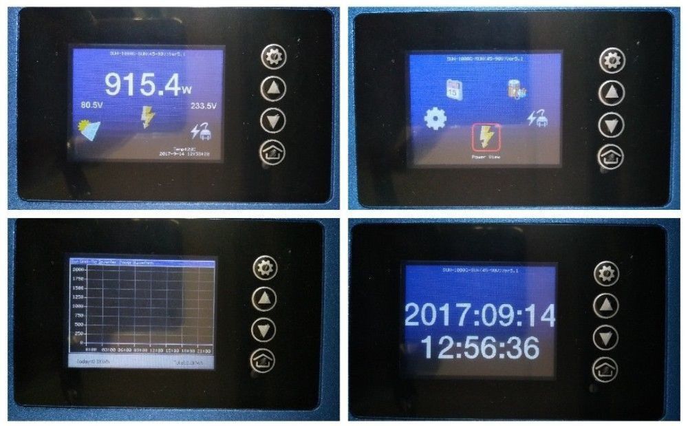 Inversor SUN de Injeção Grid Tie 1000W 2000W limitador On-Grid WiFi
