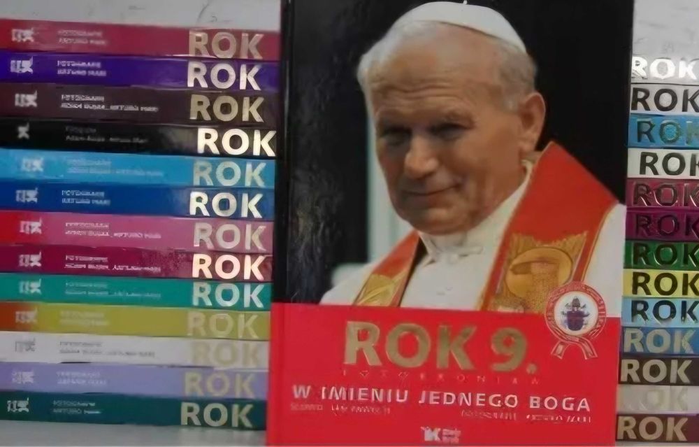 Kompletna kolekcja fotokronik pontyfikatu Jana Pawła II 27 tomów