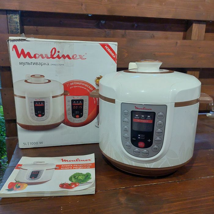 Мультиварка пароварка скороварка moulinex