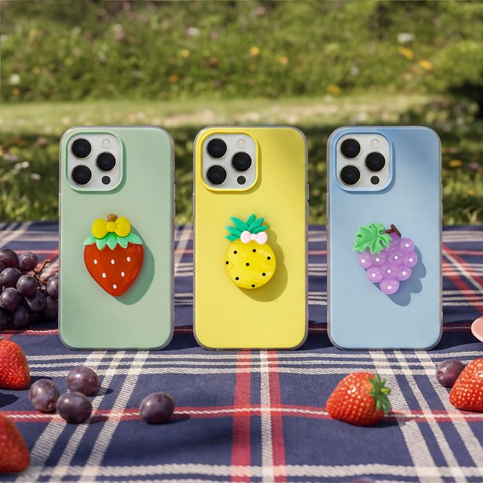 Nakładka Fruit 2in1 do Xiaomi Redmi Note 15 4G (EU) / 5G (EU) żółta