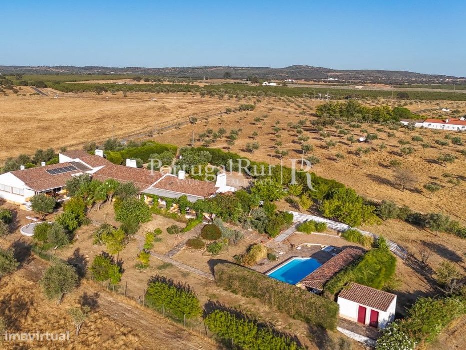 Monte de 4,8 hectares com Moradia T11 para Turismo Rural