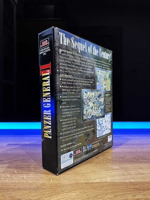 Panzer General II (PC EN 1997) BIG BOX angielskie premierowe wydanie