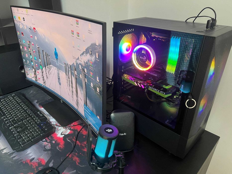 Sprzedam kompletny zestaw komputerowy