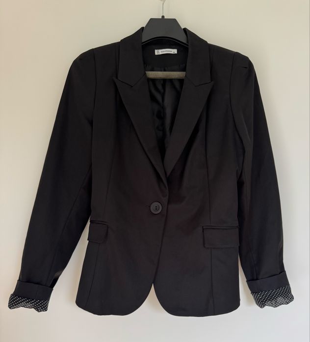 Marynarka damska czarna 38, BLUE SHADOW