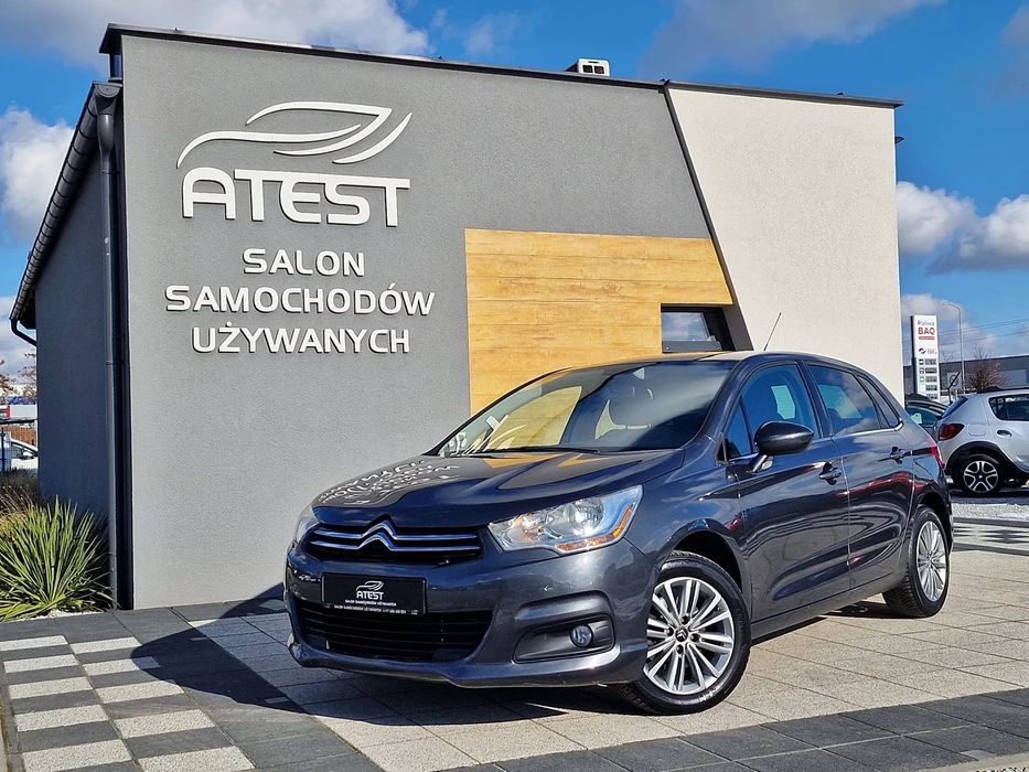 Citroën C4 1.6 VTi Klima Tempomat Navi PDC Alu Elektryka Serwis 120KM