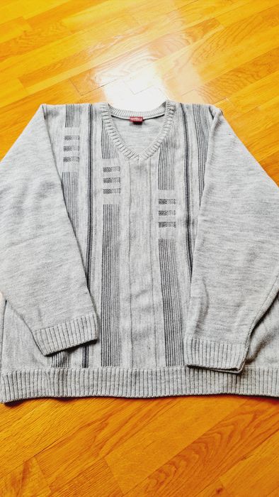 Sweter męski wełna z akrylem