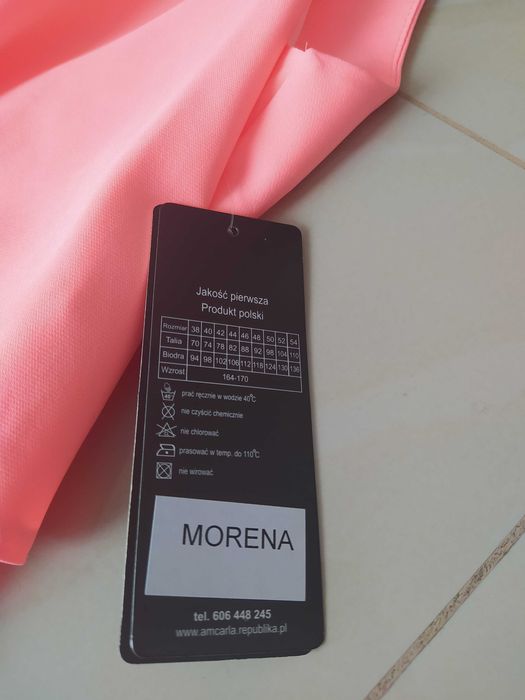 Wieczorowa sukienka A&M Carla NOWA! Rozmiar 38. Na wesele, urodziny