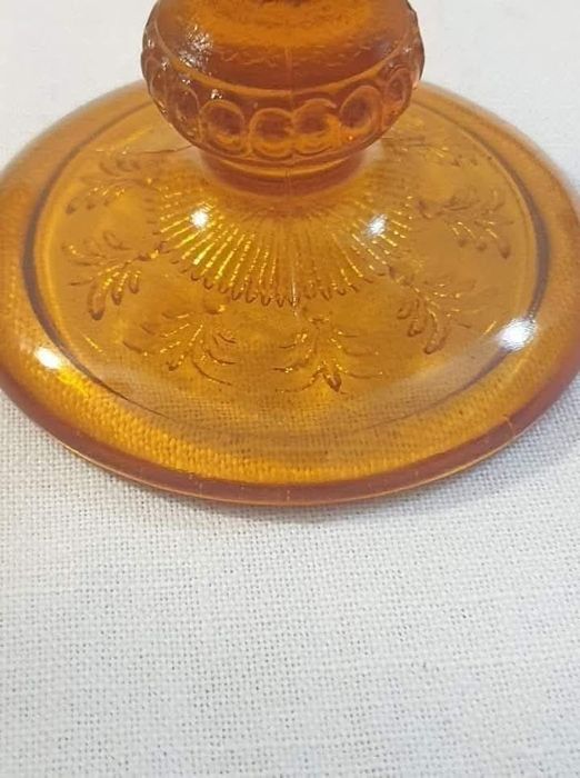 Conjunto antigo em vidro soprado