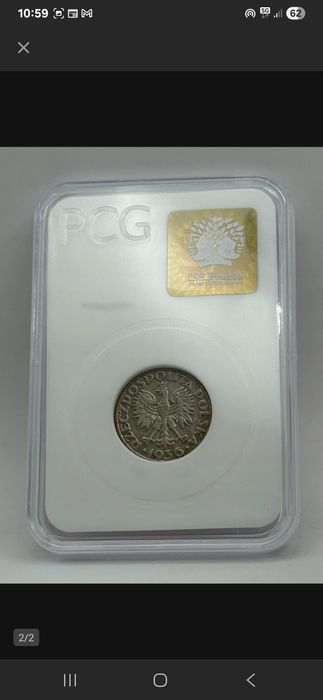 2 złote 1936 Żaglowiec, srebro