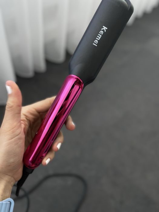 Праска для волосся гофре Kemei KM-2113A