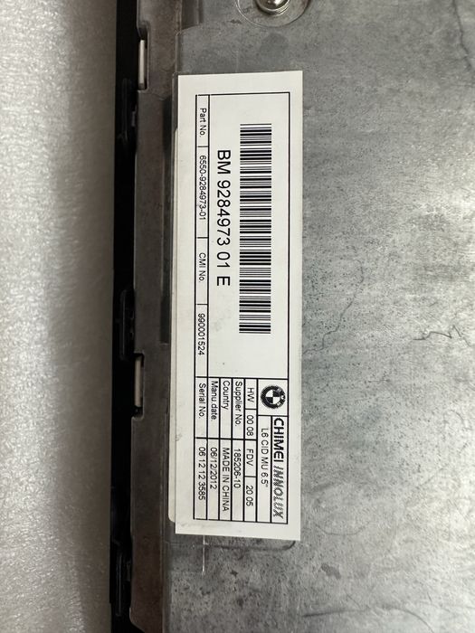 Monitor BMW 520d f10 2013