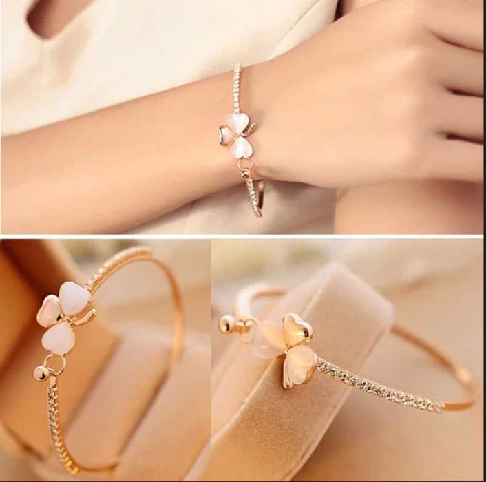 Pulseira de 2mm "Lace" com 7cm de Diâmetro