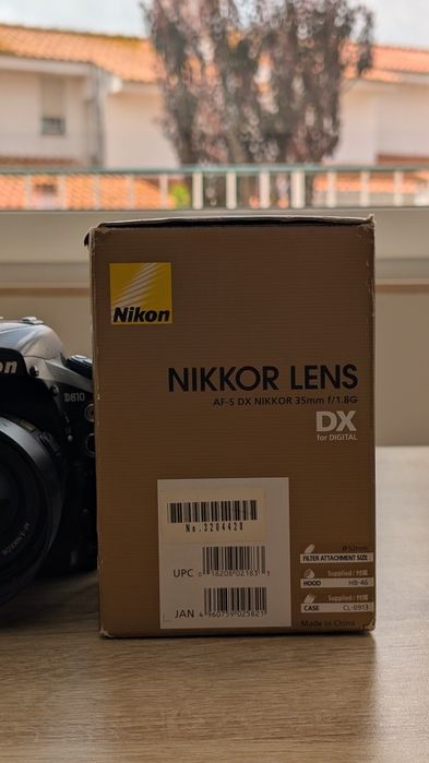 NIKKOR LENS AF-S  DX 35mm f/1.8G