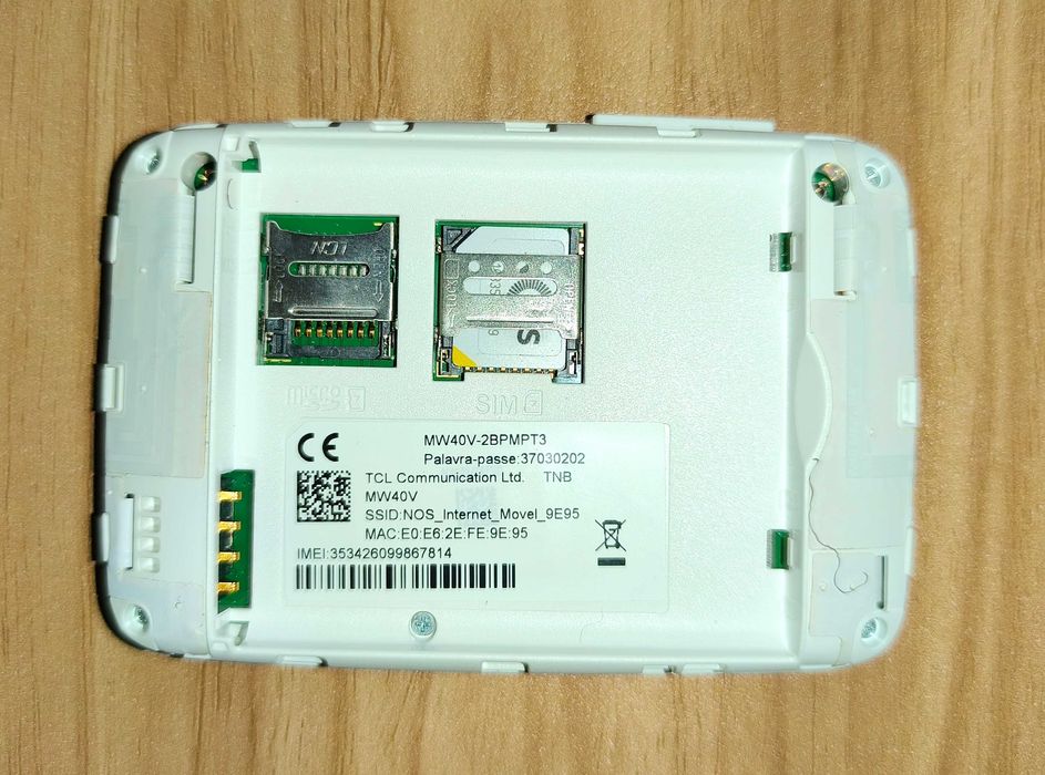 Hotspot Wi-Fi Portátil 4G NOS